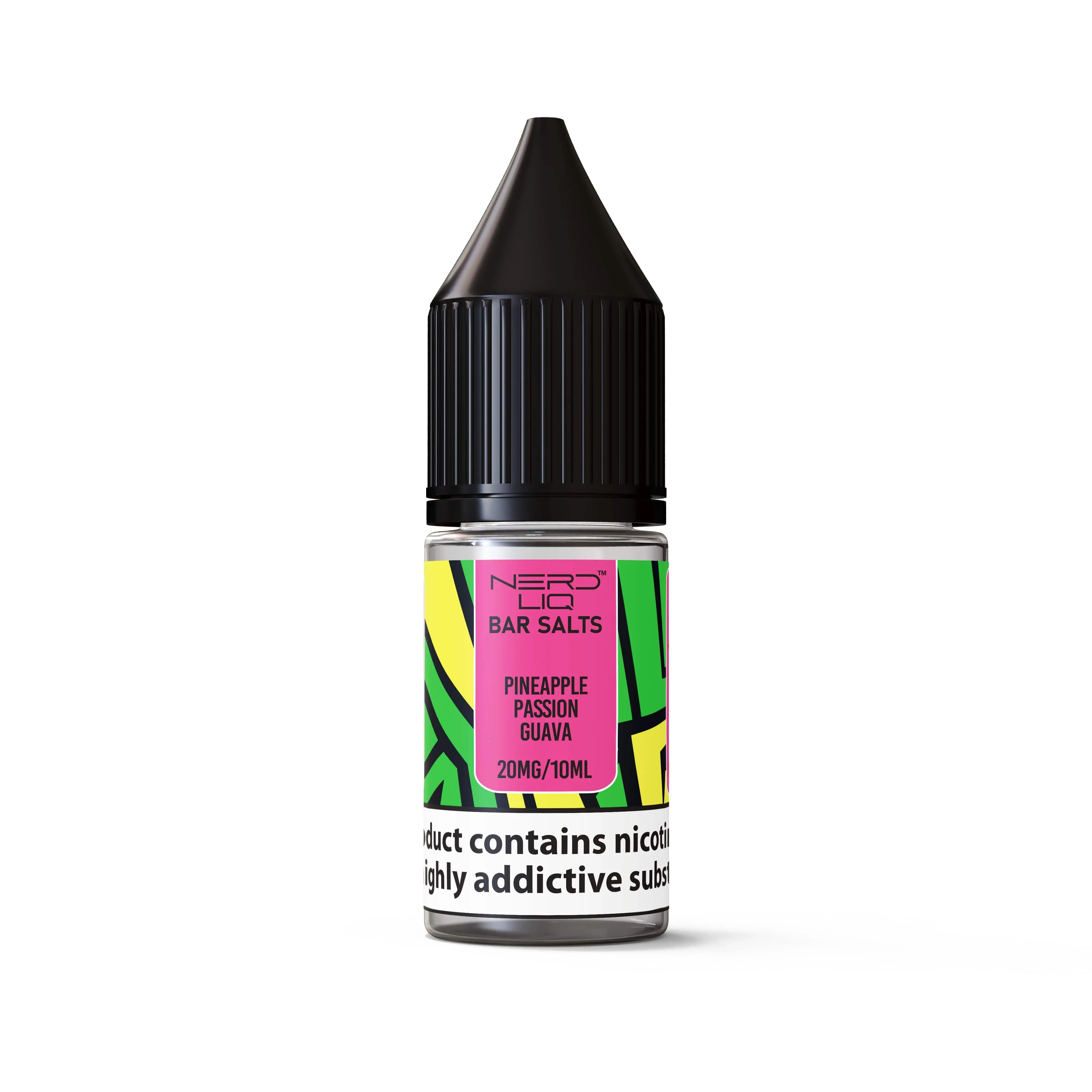  Pineapple Passion Guava Nic Salt E-liquid by Nerd Liq 10ml 